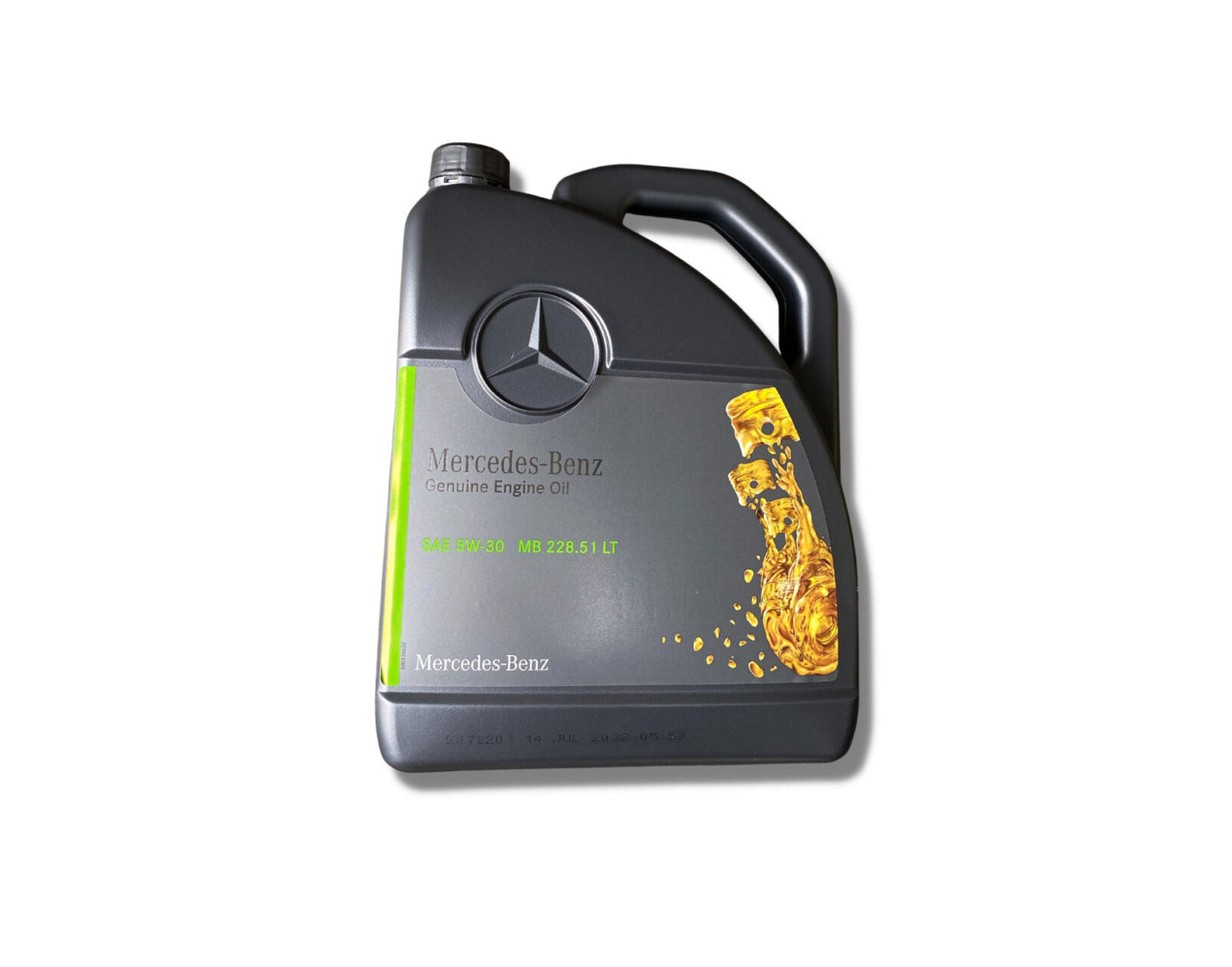 Genuine Mercedes Benz Engine Oil | 5w30 LoAsh - MB228.51LT (5 Litres)